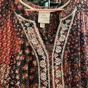 Knox rose size large maxi dress